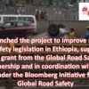 Launch of a project to improve “National Road Safety Legislation in Ethiopia”